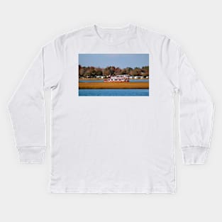 Floating Down The ICW Kids Long Sleeve T-Shirt